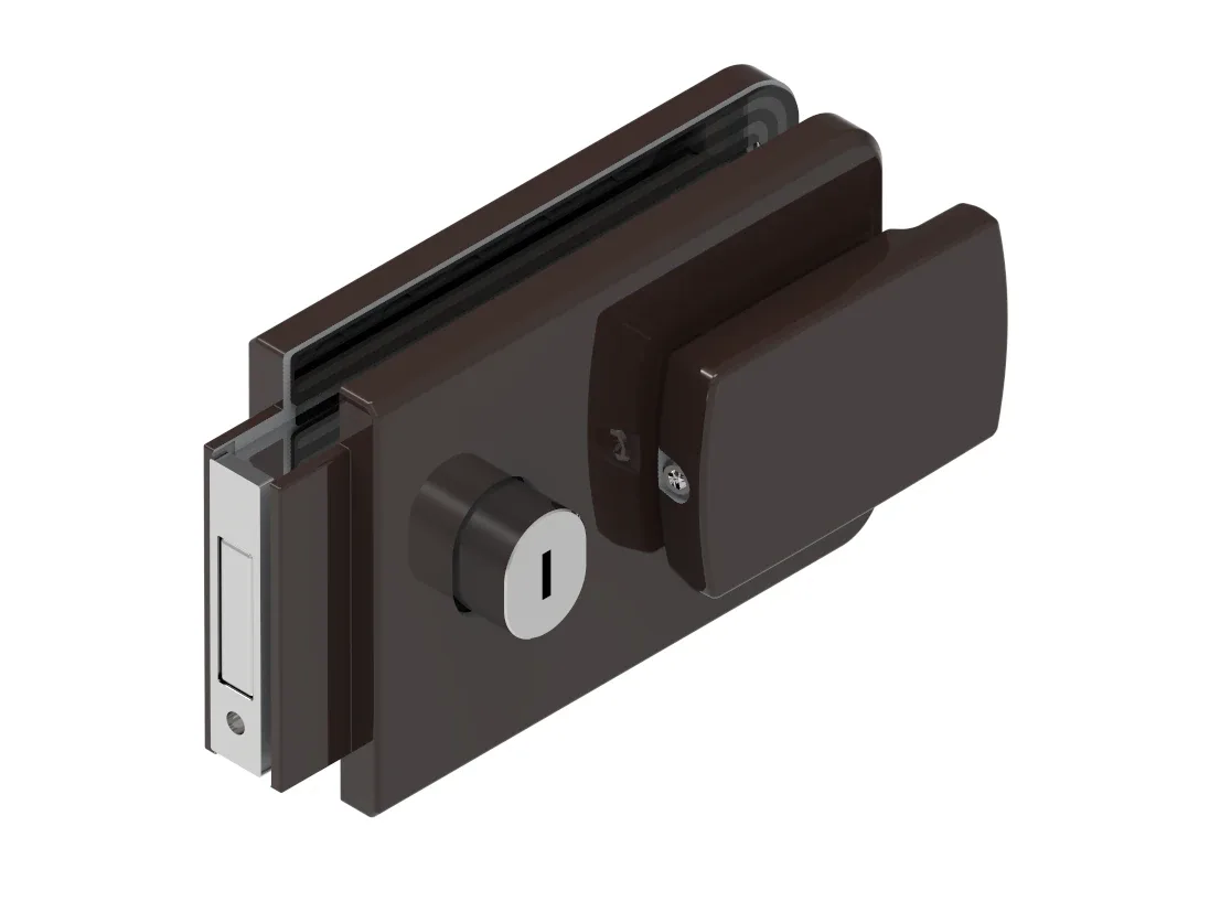 Serratura MG-Lock in finitura bronzo